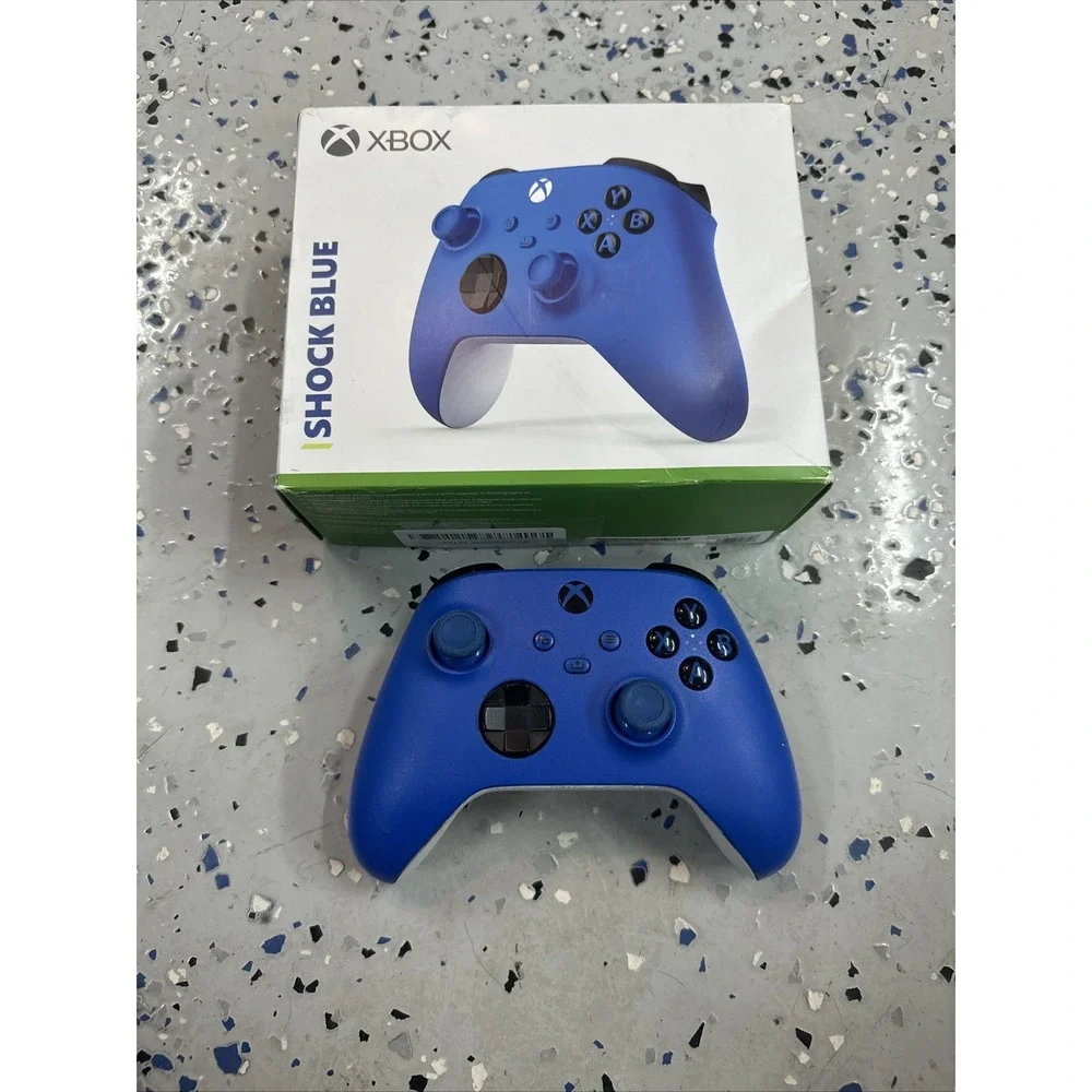 XBOX WIRELESS GAMING CONTROLLER 2025‎ - SHOCK BLUE No Back Plate Used